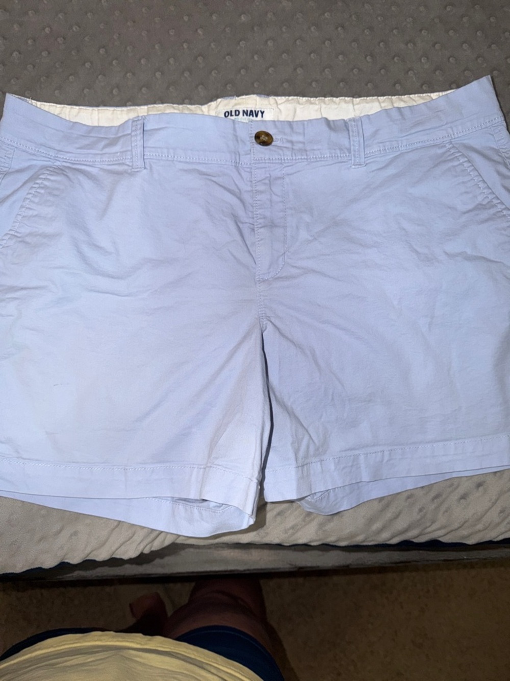 Combo Deal! Old Navy Chino Shorts — Pale Blue & Pale Pink - Picture 6 of 8